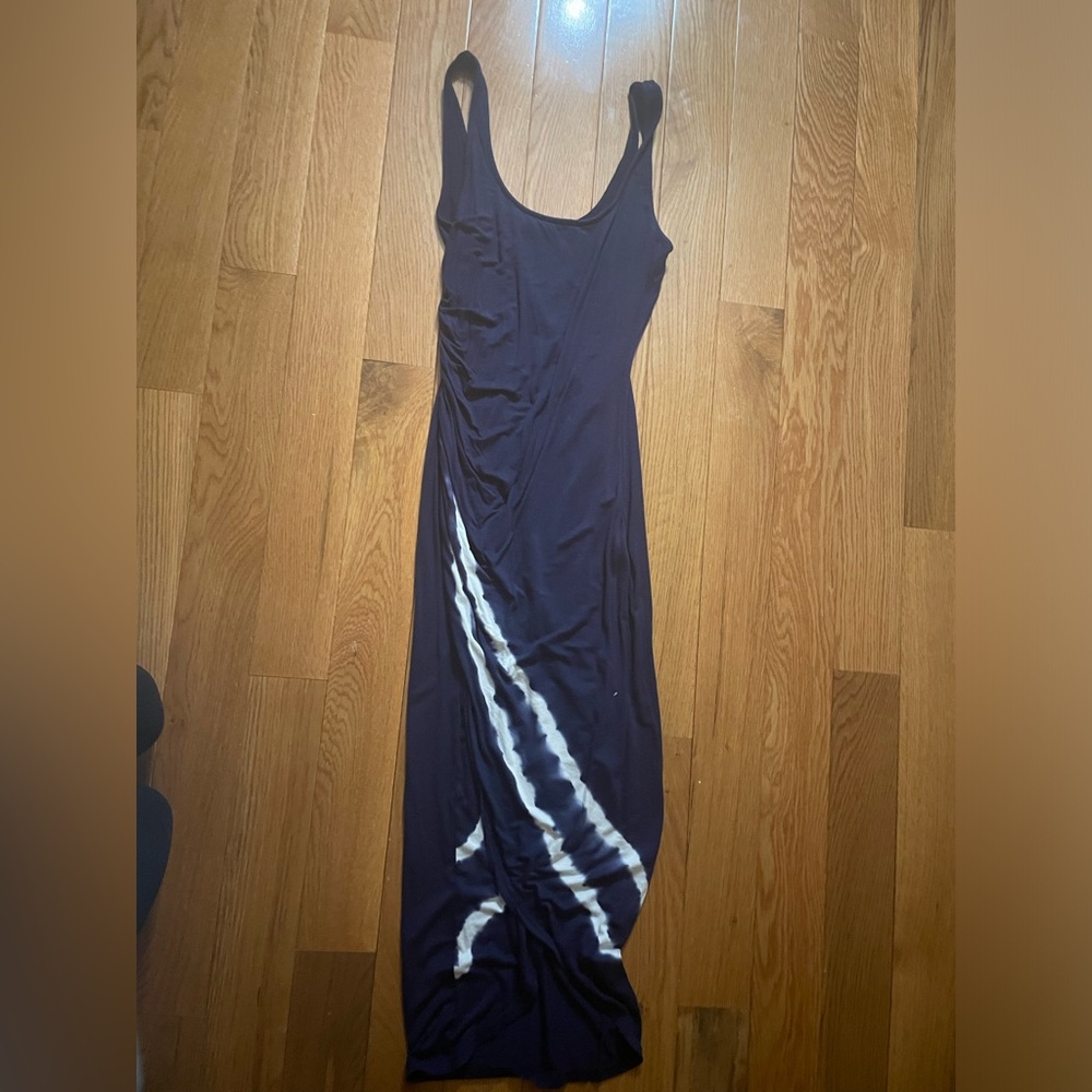 XS venus brand blue fitted dress